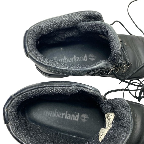 Timberland Men's Black Leather Boots - Picture 10 of 11